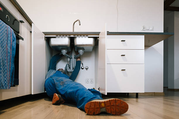 Professional Leak Detection technician working in North Bend, OH